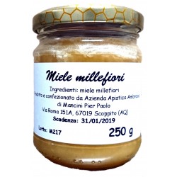 Miele millefiori 250 grammi - Azienda apistica Ambrosia