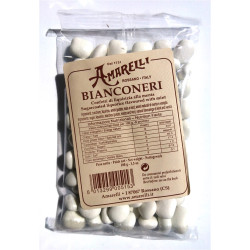 Amarelli - Bianconeri -Mint liquorice covered by a white layer of sugar - 100 gr