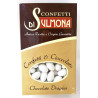 Sugared almonds from Sulmona - "Ciocomandorla", double chocolate, White - 500 gr