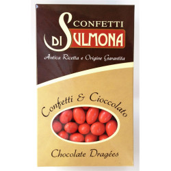 Confetti di Sulmona - Ciocomandorla Rosso, doppio cioccolato - 1000 gr