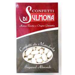 Sugared almonds from Sulmona - Classic with Almond, White...