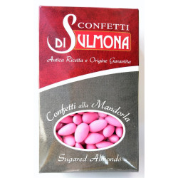 Sugared almonds from Sulmona - Classic with Almond, Pink...