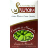 Sugared almonds from Sulmona - Classic with Almond, Green - 500 gr