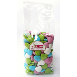 Sugared almonds from Sulmona - Chocolate Heart Shaped,...