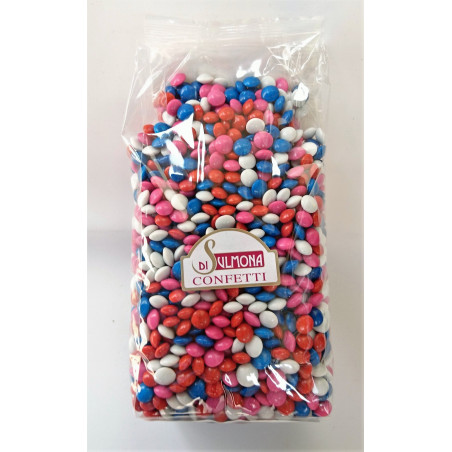 Sulmona Confetti - Chocolate Mini Candies, Assorted - Bag 1000 gr