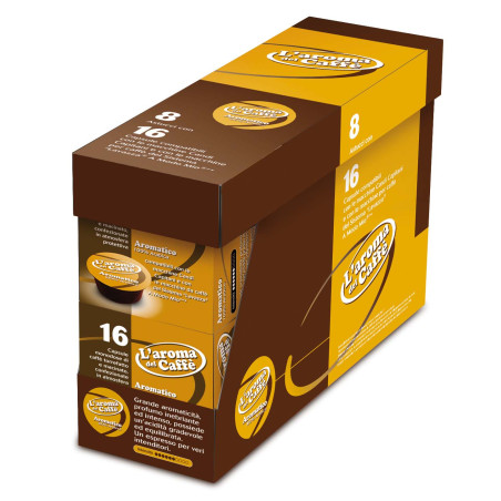 128 Capsule QualitÃ  Aromatico - Comp. Lavazza A modo mio - L'Aroma del CaffÃ¨
