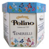 Confetti Pelino - Sugared Almonds "Ciocomandorla" - L.Blue with Chocolate - 300g