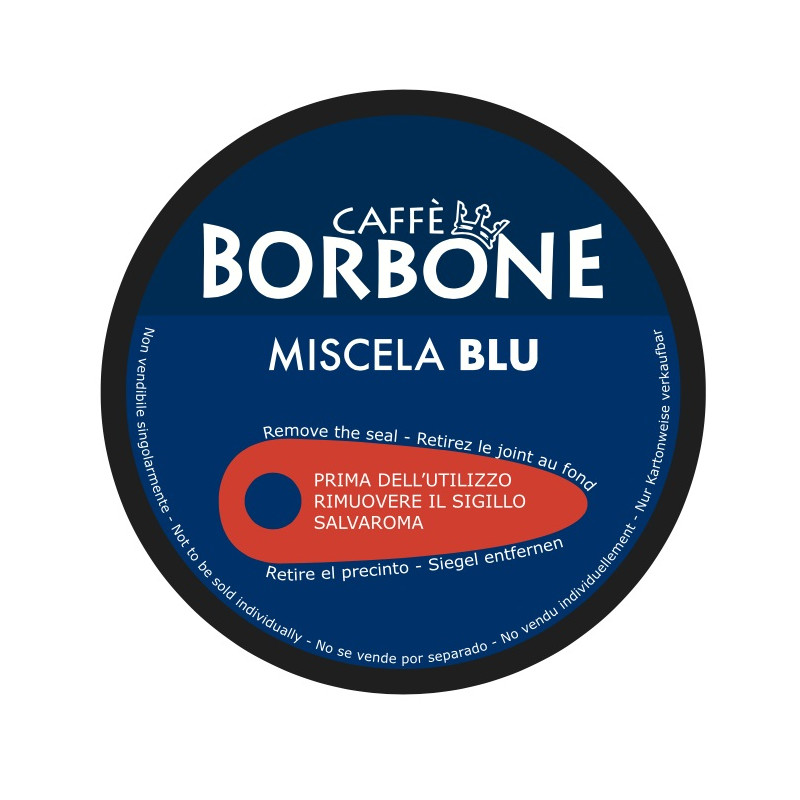 90 Capsules Blue Blend - Comp. Dolce Gusto - Caffè Borbone