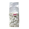 Sugared almonds from Sulmona - Chocolate Heart Shaped, White - 500 gr
