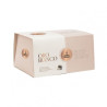 Panettone Oro Bianco, with cream of almond to spread, covered with white chocolate and almond leaves - 1000g - Fiasconaro