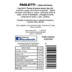 Paoletti - 400 gr - Dolci Aveja