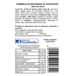 Dolci Aveja - Gâteaux de San Biagio Chocolate 500g