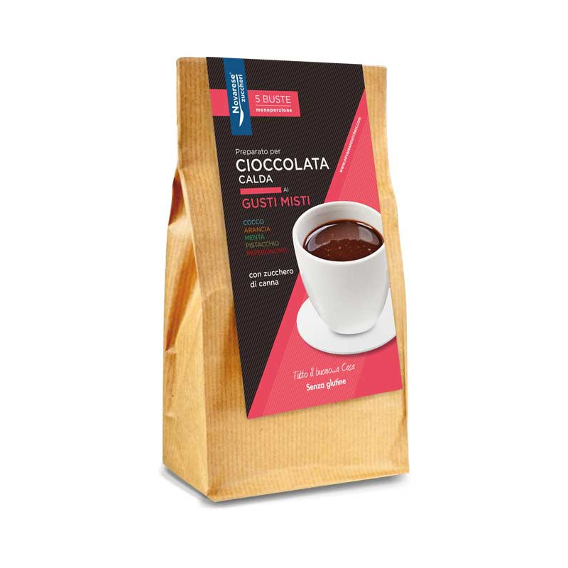 Cioccolata Calda - Gusti Misti - 5x25g - 125g - Novarese Zuccheri