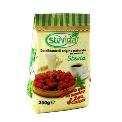 Stevida, Dolcificante di Origine Naturale a Base di Stevia - 250gr - Novarese Zuccheri