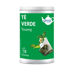 Tè Verde Tuareg, Barattolo con 15 Filtri Piramidali da 2g...