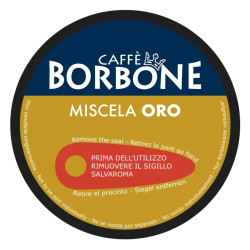 90 Capsule Miscela Oro - Compatibili con Dolce Gusto - Caffè Borbone