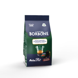 15 Capsules Dek Blend - Comp. Dolce Gusto - Caffè Borbone