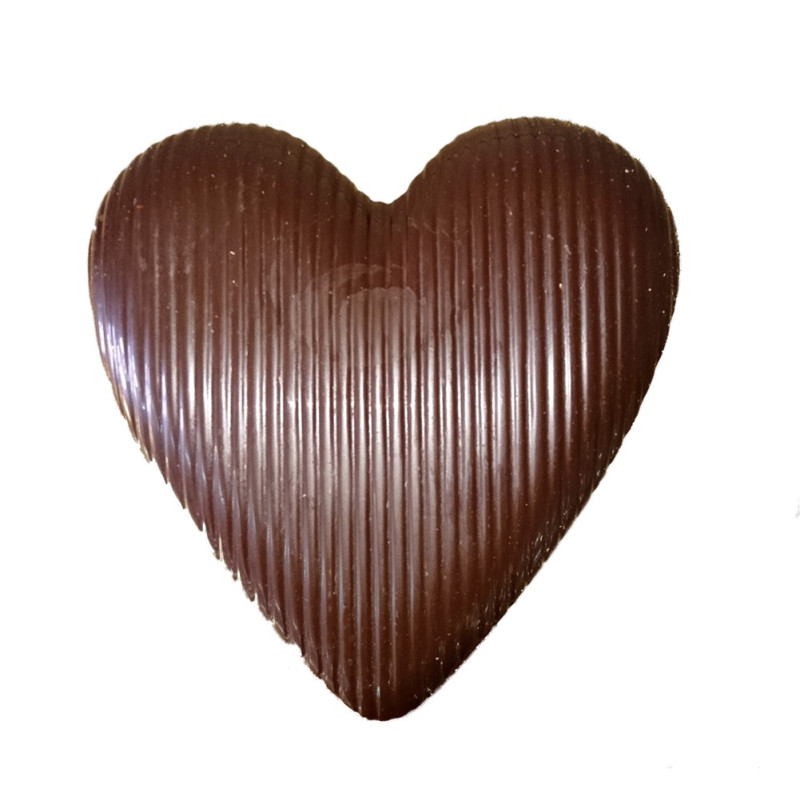 Cuore Cioccolato al Latte con Farro Soffiato - 200 gr - Dolci Aveja