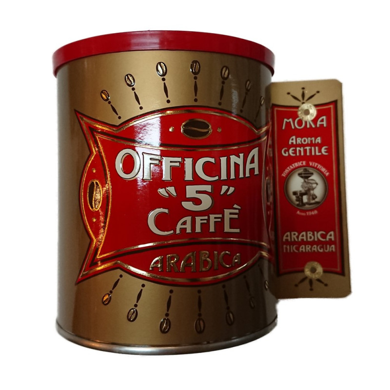 Caffè Macinato - Aroma Gentile - 250g - Officina 5 Caffè