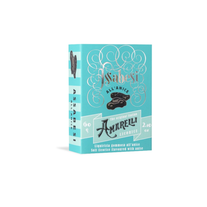 Assabesi flavoured with Anise - 60 gr - Liqurizia Amarelli
