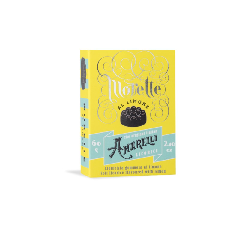 Morette flavoured with Lemon - 60 gr - Liqurizia Amarelli
