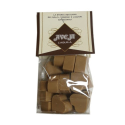 Cioccolatini di Cioccolato Bianco con Caramello - 100 g - Dolci Aveja