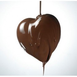 Cuore Cioccolato Fondente - 200 gr - Dolci Aveja