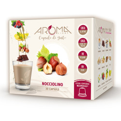 30 Capsule di Nocciolino - Comp. Nespresso - Aroma Light