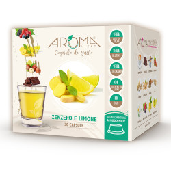 30 Capsule di Zenzero e Limone - Comp. Lavazza A Modo Mio - Aroma Light