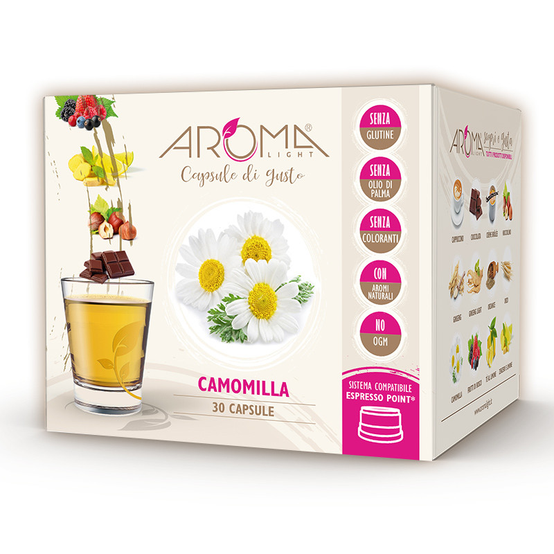 30 Capsule di Camomilla - Comp. Lavazza Espresso Point - Aroma Light