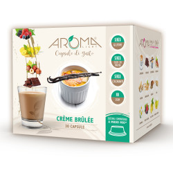 30 Capsule di Creme Brulee - Comp. Lavazza A Modo Mio - Aroma Light