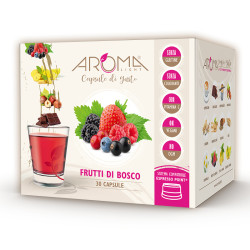 30 Capsule di Frutti di Bosco - Comp. Lavazza Espresso Point - Aroma Light