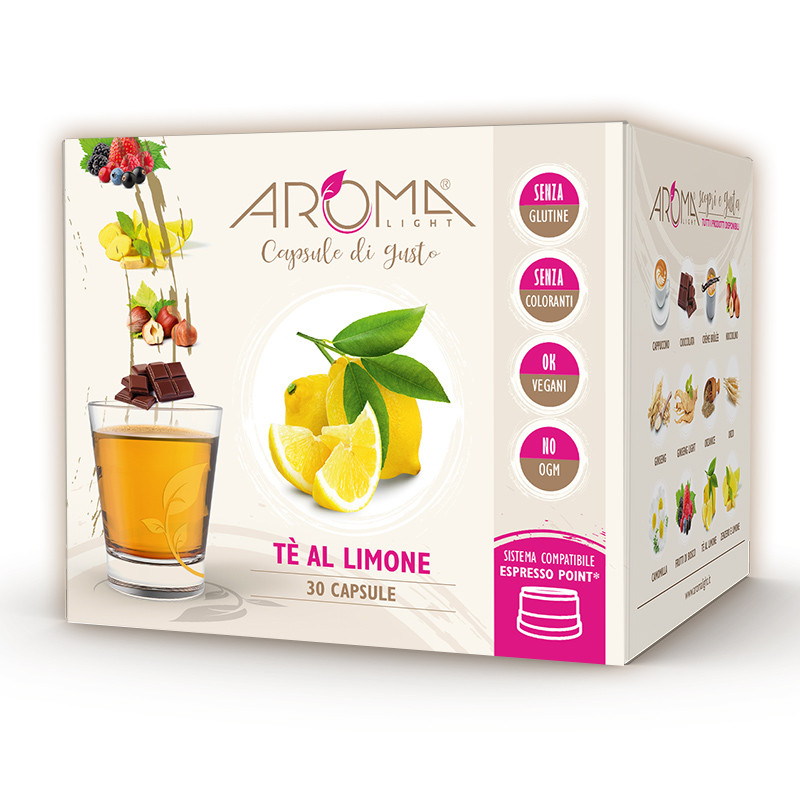 30 Capsule di Tè al Limone - Comp. Lavazza Espresso Point - Aroma Light