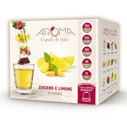 30 Capsule di Zenzero e Limone - Comp. Nespresso - Aroma...