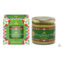 Crema Spalmabile al Pistacchio, confezione Dolce e Gabbana - 200g - Fiasconaro