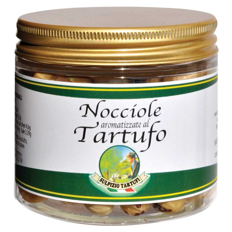 Nocciole Aromatizzate al Tartufo - 90g - Suplizio tartufi