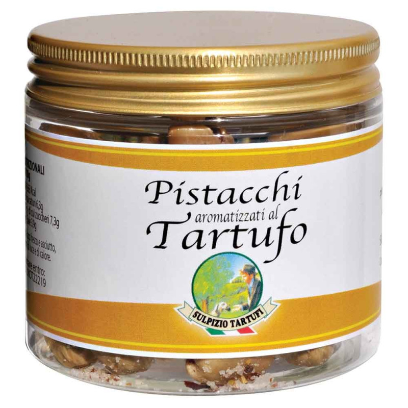 Pistacchi Aromatizzati al Tartufo - 80g - Suplizio tartufi