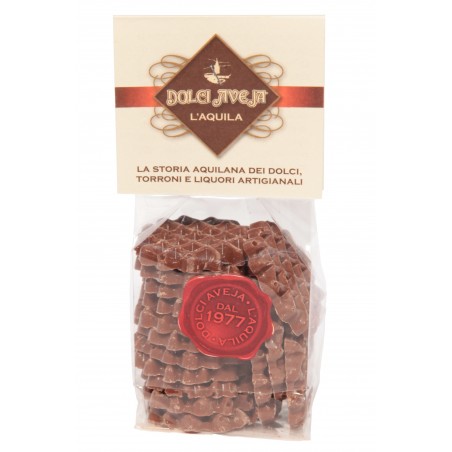 Ferratelline di Cioccolato Al Latte - 100 gr - Dolci Aveja