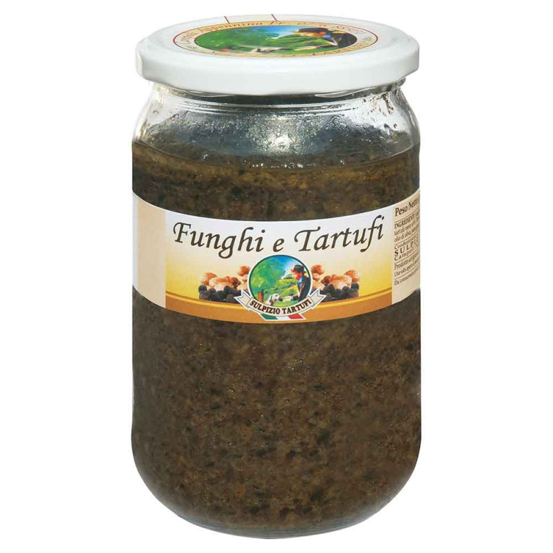 Salsa Tartufata - Funghi e Tartufi - 500g - Sulpizio Tartufi