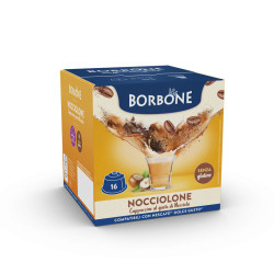 16 Capsule Comp. Dolce Gusto - Nocciolone - Caffè Borbone