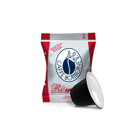 Respresso Miscela Rossa - 400 Pezzi - Compatibili con Nespresso - Caffè Borbone