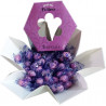 Confetti Pelino - Sugared Almonds "Ciocomandorla" - Pink with Chocolate - 300 gr