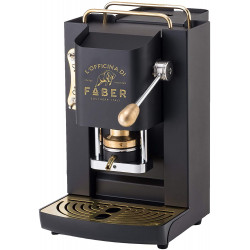 Macchinetta Cialde ESE 44mm - PRO Deluxe Termostato Alta Temperatura dettagli ottone - Faber