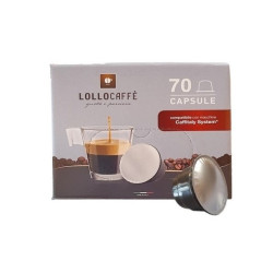 70 Capsule Caffè - Nero - Comp. Caffitaly - Lollo Caffè