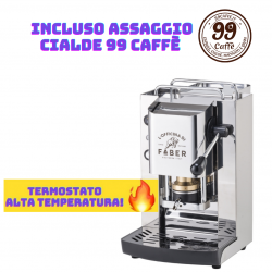 Macchinetta Cialde ESE 44mm - PRO Total Inox Termostato...