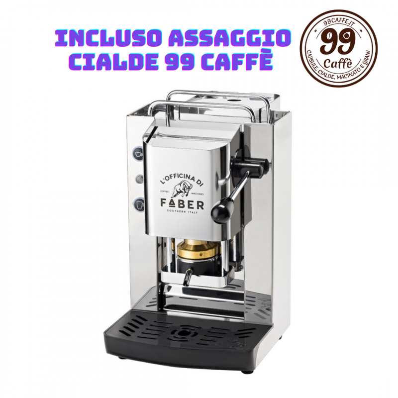 Macchinetta Cialde ESE 44mm - PRO Total Inox Zodiac - Faber