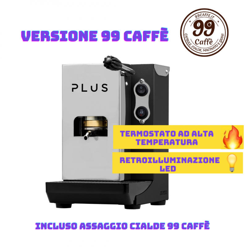 MACCHINA DA CAFFE IN CIALDE 44MM MODELLO AROMA PLUS NERA 
