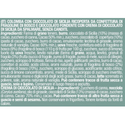 Colomba Nero Sublime 1000g - Fiasconaro