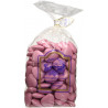 Confetti al Cioccolato Rosa Bambina forma cuore - 200 gr - Confetti Pelino Sulmona dal 1783