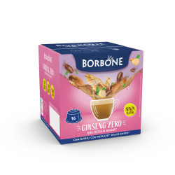 16 Capsule Comp. Dolce Gusto - Ginseng Zero - Caffè Borbone